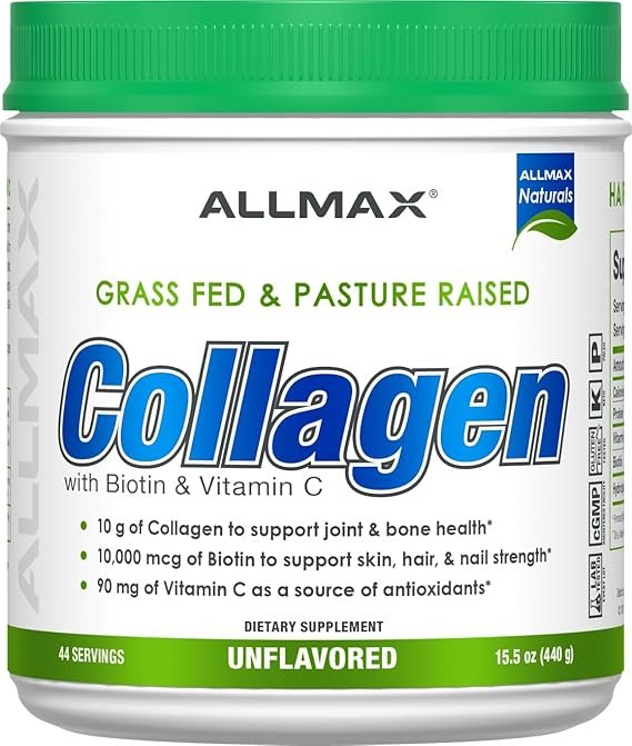 [ALLMAX_NUTRITION_GRASS_FED_PASTURE_RAISE] ALLMAX Nutrition Grass Fed & Pasture Raised Collagen