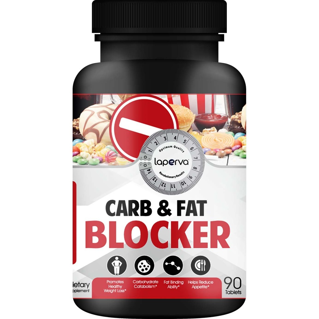 [LAPERVA_CARB_AND_FAT_BLOCKER_90_TABLETS] Laperva Carb and Fat Blocker, 90 Tablets