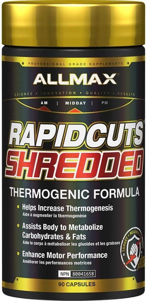 [ALLMAX_NUTRITION_RAPIDCUTS_SHREDDED_90_C] ALLMAX Nutrition Rapidcuts Shredded 90 Capsules