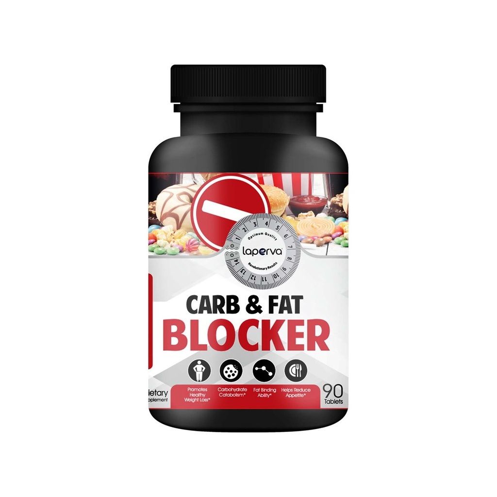 Laperva Carb And Fat Blocker, 90 Tablets