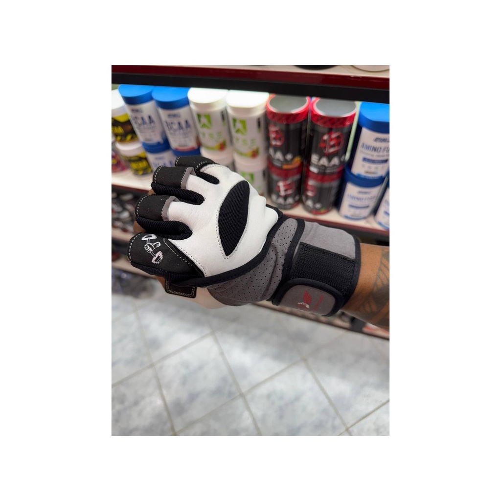 [SUP-098] Newfitness Leather Gloves