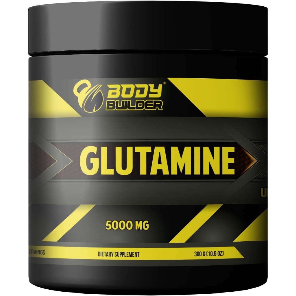 [BODY_BUILDER_GLUTAMINE_UNFLAVORED_500G] Body Builder Glutamine, Unflavored 500g