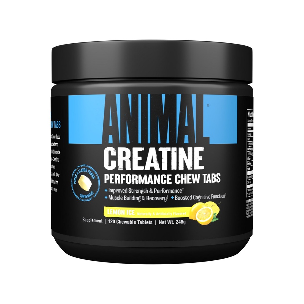 [SUP-062] Universal Nutrition Animal Creatine Performance Chew Tabs