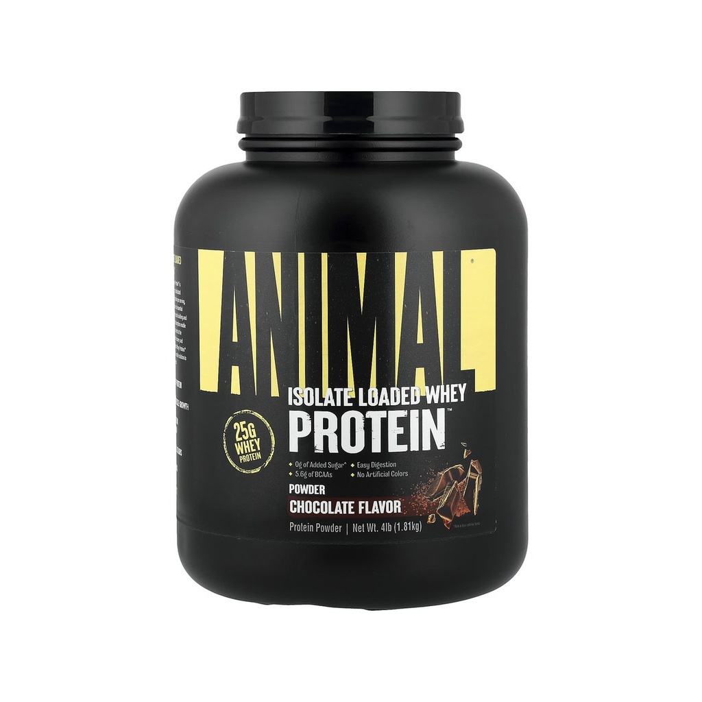 [SUP-256] Universal Animal Isolate Loaded Whey Protein 4LB