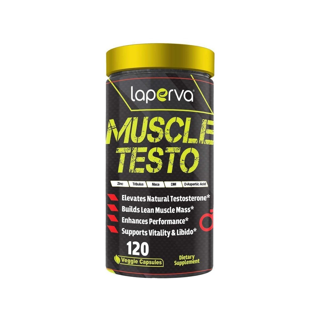 [SUP-304] Laperva Muscle Testo Capsules, 120 Veggie Capsules